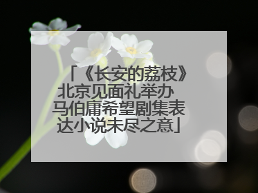 《长安的荔枝》北京见面礼举办 马伯庸希望剧集表达小说未尽之意