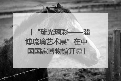 “琉光璃彩——淄博琉璃艺术展”在中国国家博物馆开幕