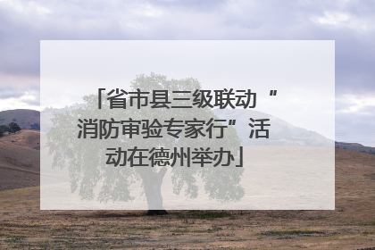 省市县三级联动“消防审验专家行”活动在德州举办
