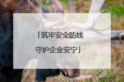 筑牢安全防线 守护企业安宁