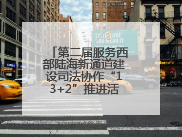 第二届服务西部陆海新通道建设司法协作“13+2”推进活动在南宁举办