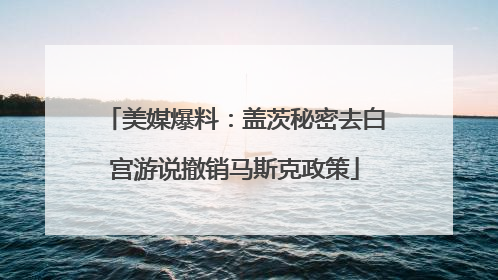 美媒爆料：盖茨秘密去白宫游说撤销马斯克政策