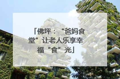 佛坪：“爸妈食堂”让老人乐享幸福“食”光