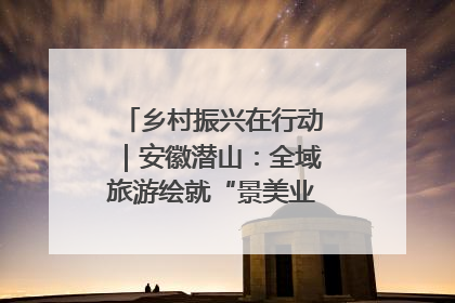 乡村振兴在行动｜安徽潜山：全域旅游绘就“景美业兴民富”新画卷