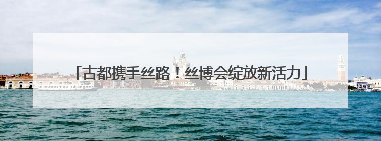 古都携手丝路！丝博会绽放新活力