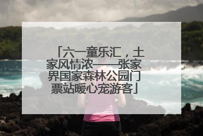 六一童乐汇，土家风情浓——张家界国家森林公园门票站暖心宠游客