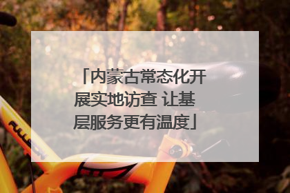 内蒙古常态化开展实地访查 让基层服务更有温度