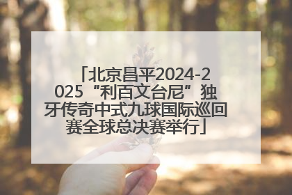 北京昌平2024-2025“利百文台尼”独牙传奇中式九球国际巡回赛全球总决赛举行