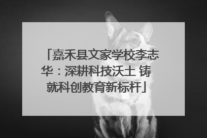 嘉禾县文家学校李志华：深耕科技沃土 铸就科创教育新标杆