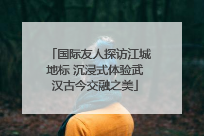 国际友人探访江城地标 沉浸式体验武汉古今交融之美