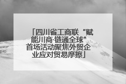 四川省工商联“赋能川商·链通全球”首场活动聚焦外贸企业应对贸易摩擦