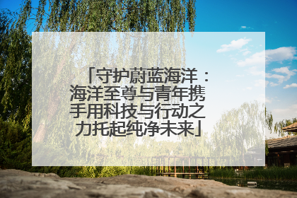 守护蔚蓝海洋：海洋至尊与青年携手用科技与行动之力托起纯净未来
