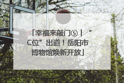 幸福来敲门⑤丨“C位”出道！岳阳市博物馆焕新开放