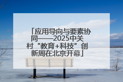 应用导向与要素协同——2025中关村“教育+科技”创新周在北京开幕