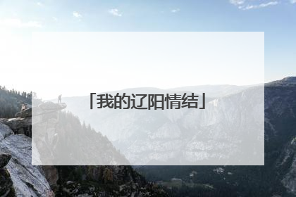 我的辽阳情结