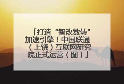 打造“智改数转”加速引擎！中国联通（上饶）互联网研究院正式运营（图）