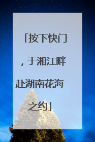 按下快门，于湘江畔赴湖南花海之约