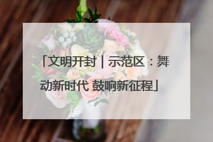 文明开封｜示范区：舞动新时代 鼓响新征程