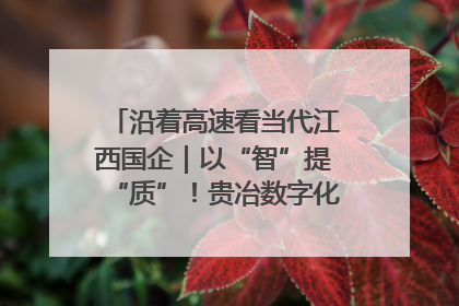 沿着高速看当代江西国企｜以“智”提“质”！贵冶数字化转型迈出新步伐