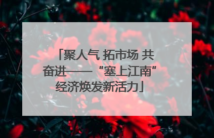 聚人气 拓市场 共奋进——“塞上江南”经济焕发新活力