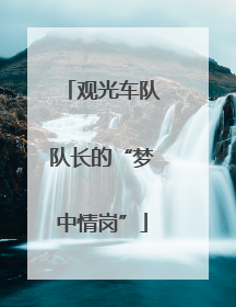 观光车队队长的“梦中情岗”