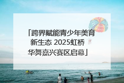 跨界赋能青少年美育新生态 2025虹桥华舞嘉兴赛区启幕