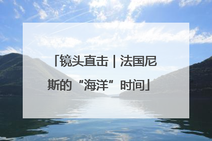 镜头直击｜法国尼斯的“海洋”时间