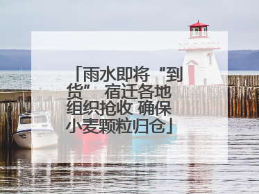 雨水即将“到货” 宿迁各地组织抢收 确保小麦颗粒归仓