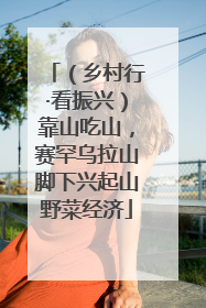 （乡村行·看振兴）靠山吃山，赛罕乌拉山脚下兴起山野菜经济