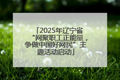 2025年辽宁省“网聚职工正能量，争做中国好网民”主题活动启动